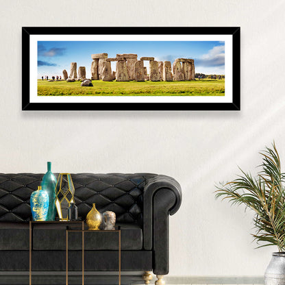 Stonehenge Under Blue Sky Wall Art