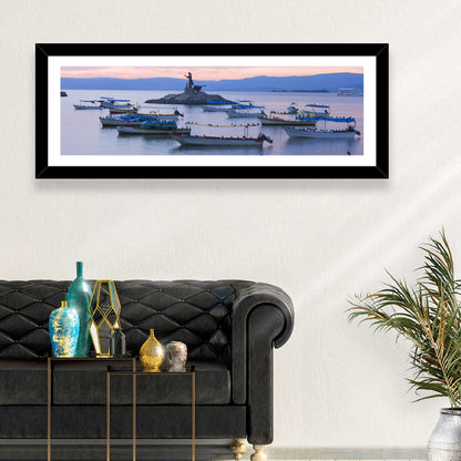 Lake Chapala Islet Sunrise Wall Art
