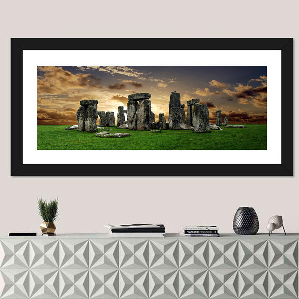 Stonehenge at Sunset Wall Art