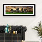 Stonehenge at Sunset Wall Art