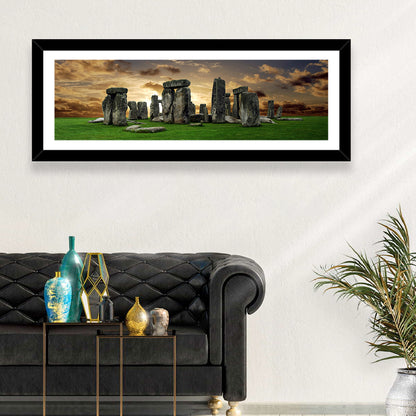 Stonehenge at Sunset Wall Art