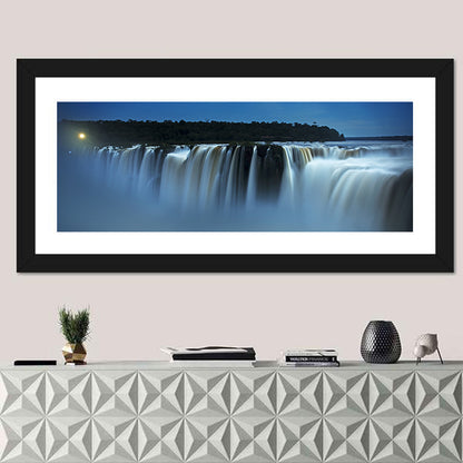 Moonlit Iguazu Falls Wall Art