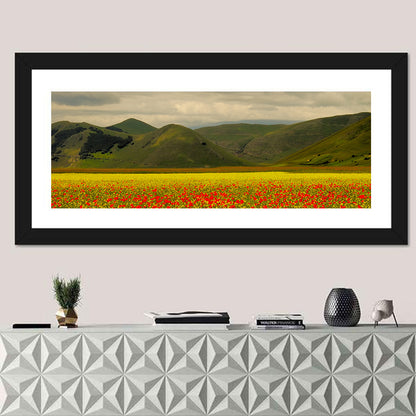 Castelluccio Wildflower Meadow Wall Art