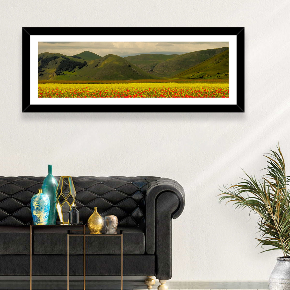 Castelluccio Wildflower Meadow Wall Art