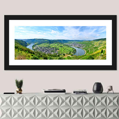 Moselle River at Bernkastel-kues Wall Art