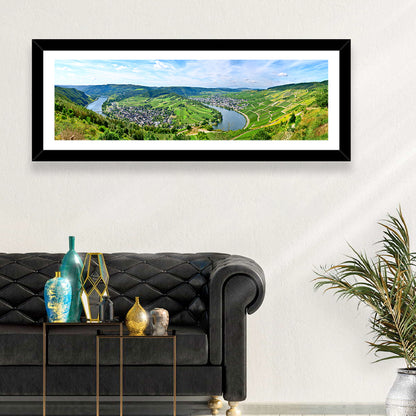 Moselle River at Bernkastel-kues Wall Art
