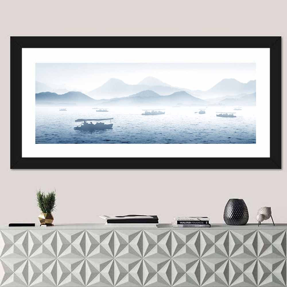 Misty West Lake, Hangzhou Wall Art