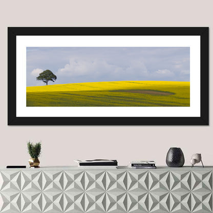 Mountain Rapeseed Field Wall Art