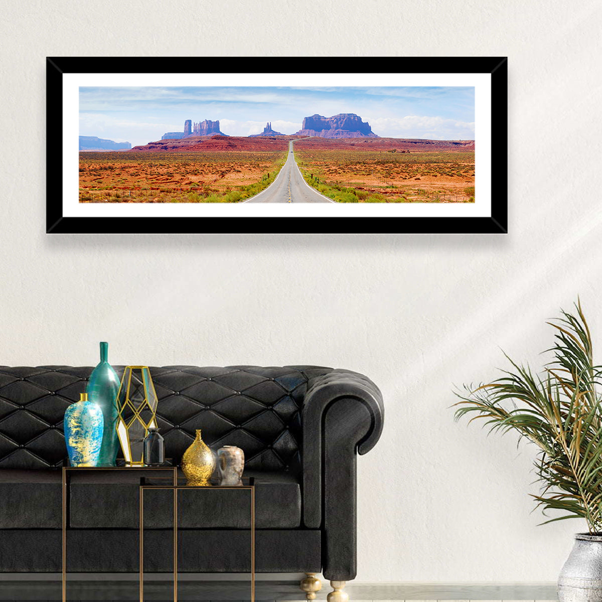 Highway 163 Into Monument Valley Wall Art