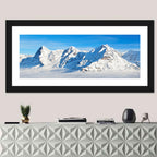 Eiger, Mönch and Jungfrau Peaks Wall Art