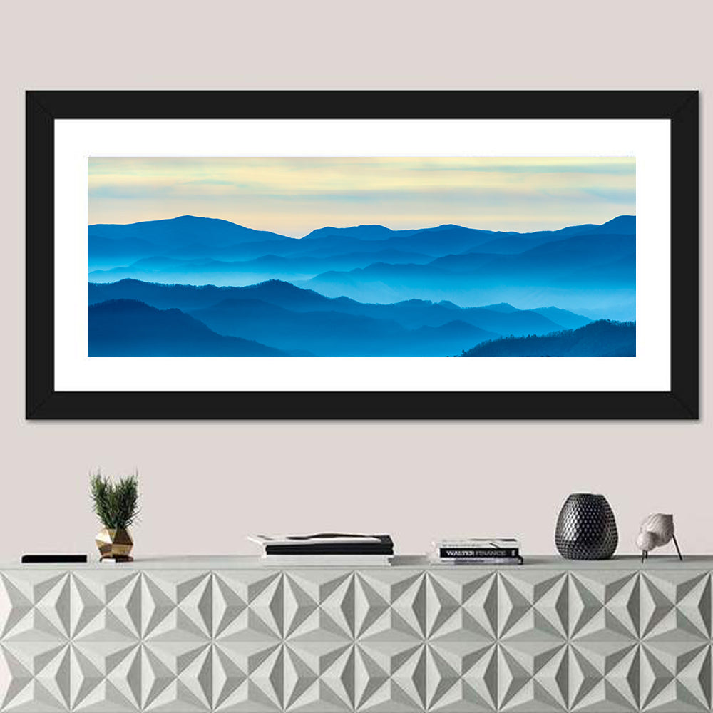 Smoky Mountain Layers at Dawn Wall Art