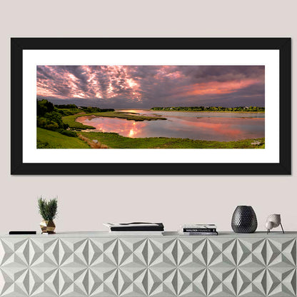 Cape Cod Cloudy Sunrise Wall Art