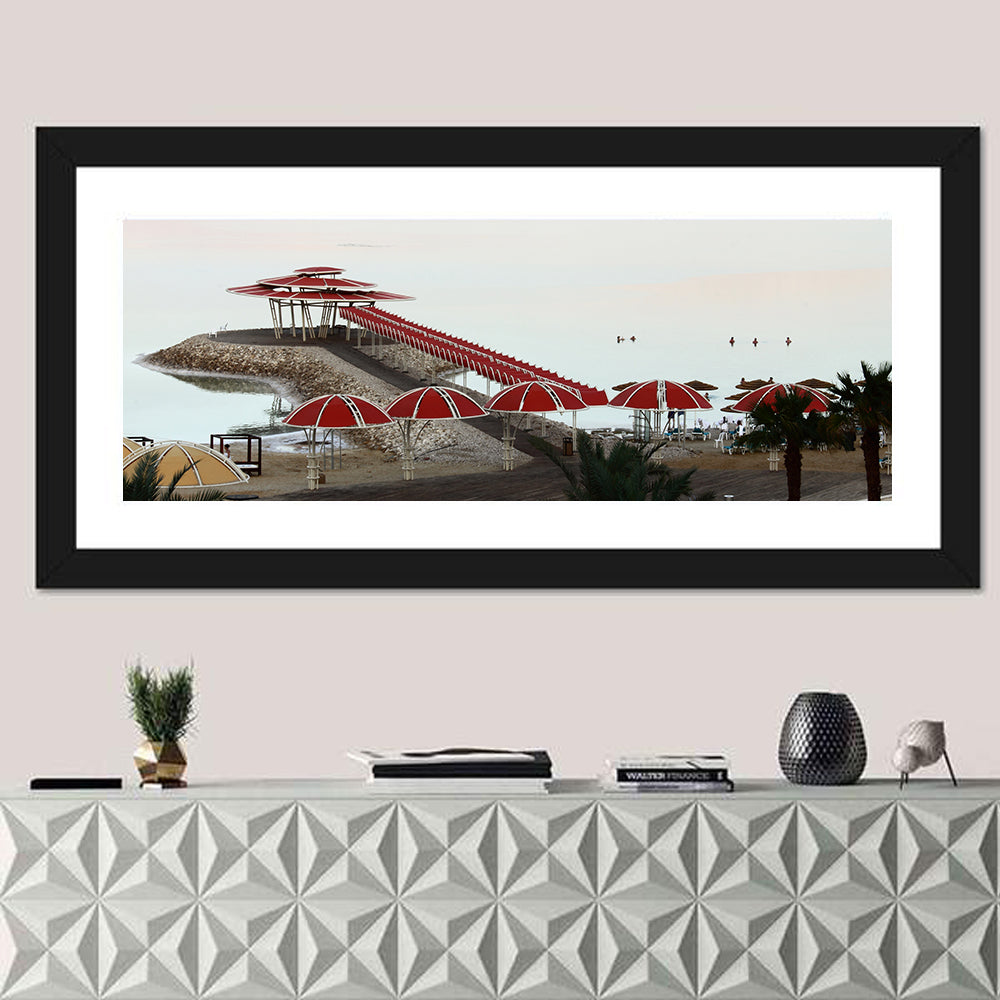 Ein Bokek Dead Sea Boardwalk Wall Art