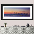 Mumbai Skyline at Dusk Wall Art