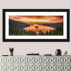 Emerald Bay Sunrise, Lake Tahoe Wall Art