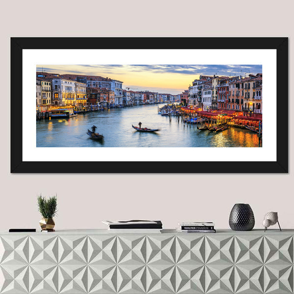 Venice Grand Canal at Twilight Wall Art