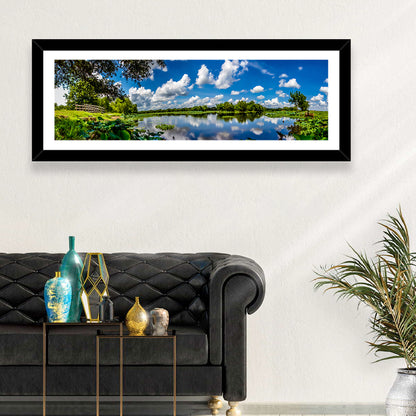 Brazos Bend Lake Reflection Wall Art