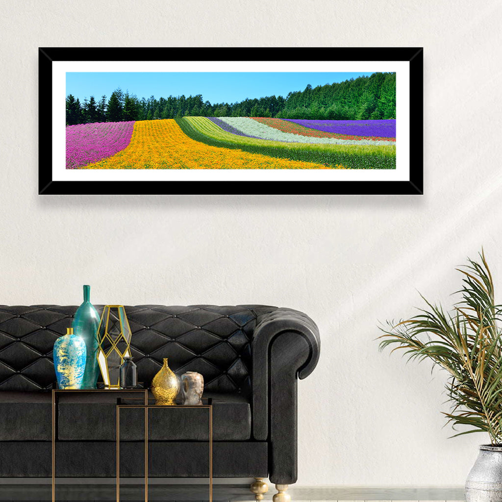 Tomita Flower Fields, Nakafurano Wall Art