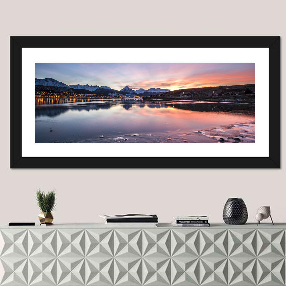 Ushuaia Twilight Reflection Wall Art