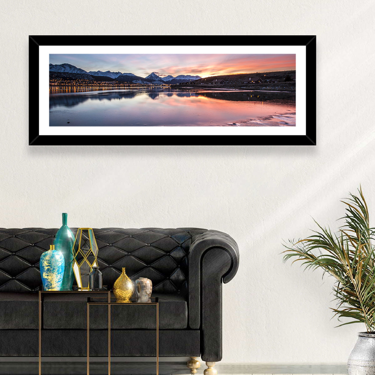 Ushuaia Twilight Reflection Wall Art