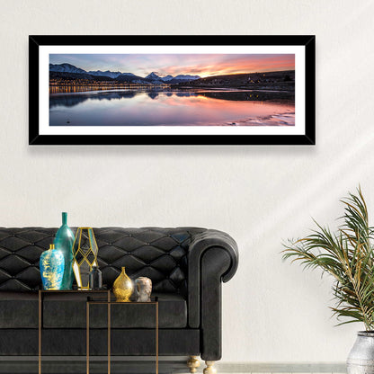 Ushuaia Twilight Reflection Wall Art