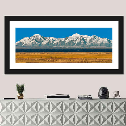 Mountains And Lake Titicaca  Wall Art