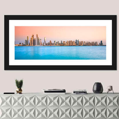 Dubai Marina Skyline Wall Art