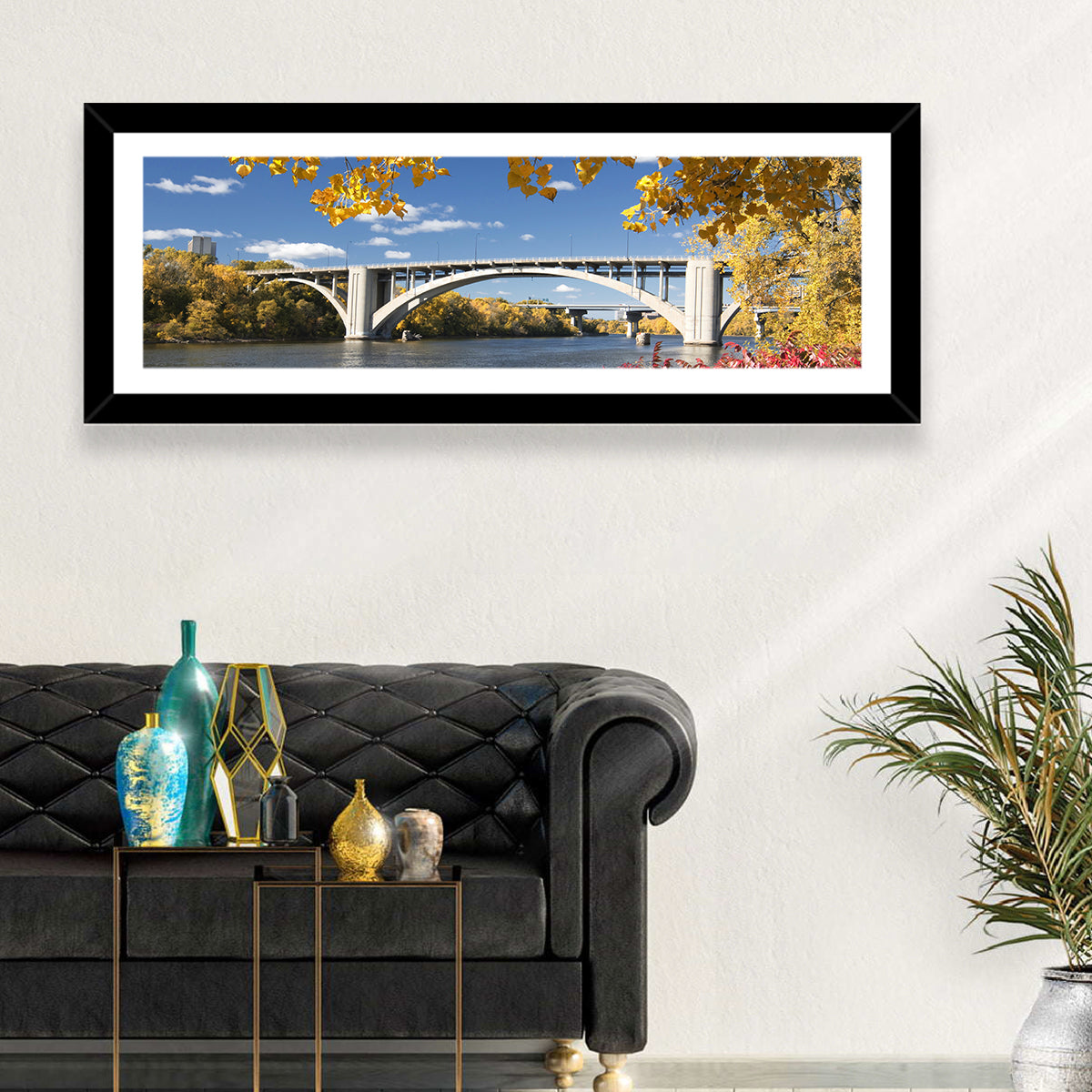 Ford Parkway Bridge Mississippi River Wall Art