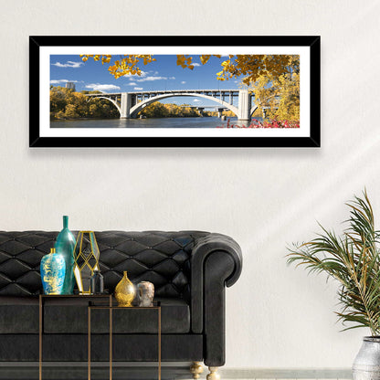 Ford Parkway Bridge Mississippi River Wall Art