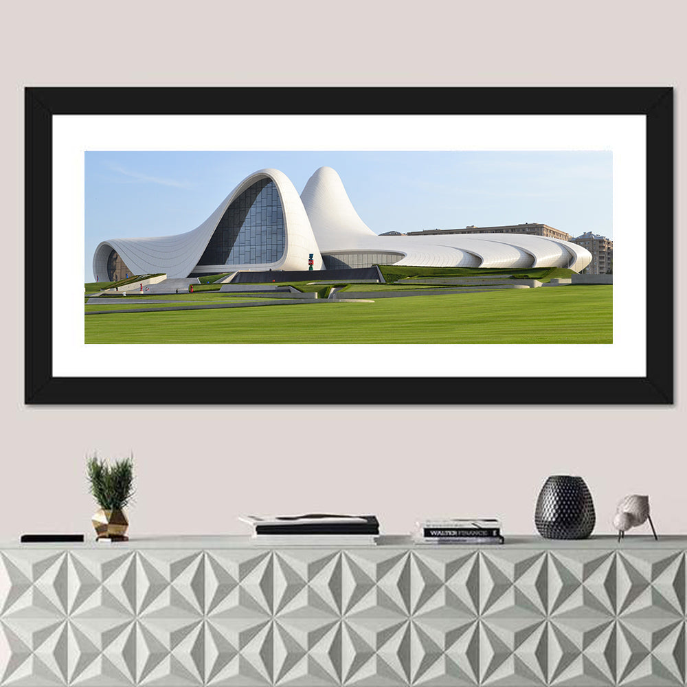 Heydar Aliyev Center, Baku Wall Art in a room, panoramic