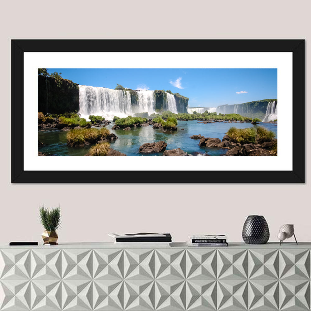 Iguazu River and Falls, Foz Do Iguaçu Wall Art