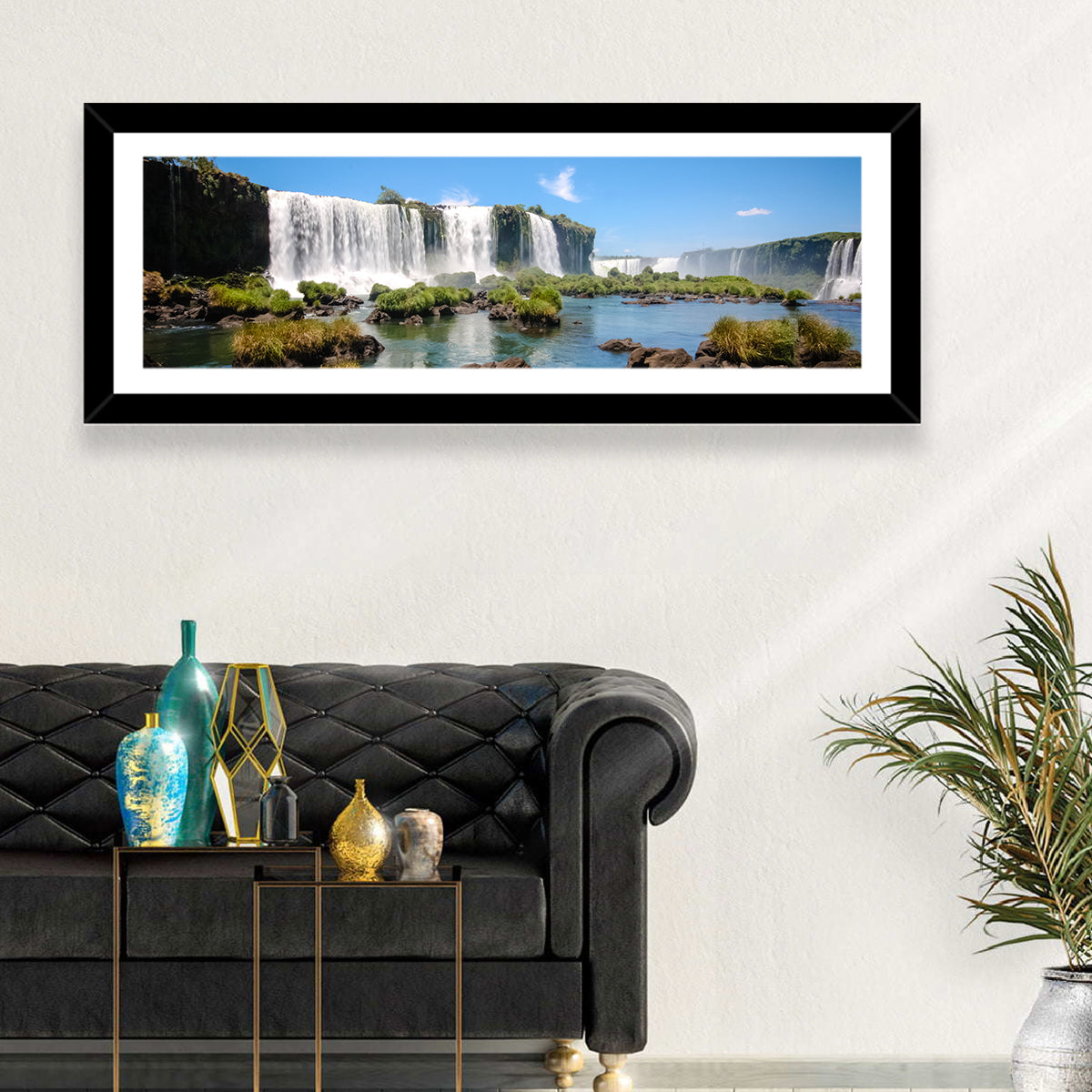 Iguazu River and Falls, Foz Do Iguaçu Wall Art