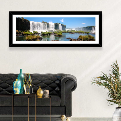 Iguazu River and Falls, Foz Do Iguaçu Wall Art