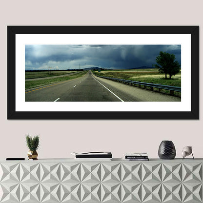 Stormy New Mexico Highway Wall Art