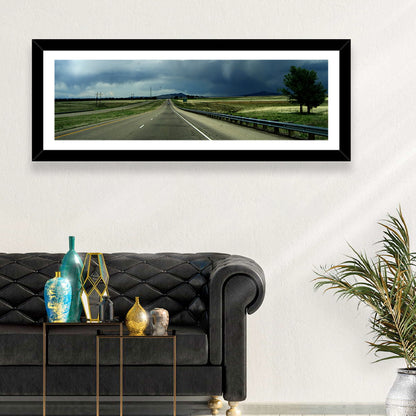 Stormy New Mexico Highway Wall Art