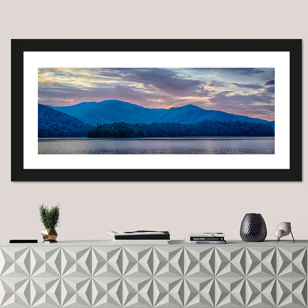 Lake Santeetlah Sunset Glow Wall Art