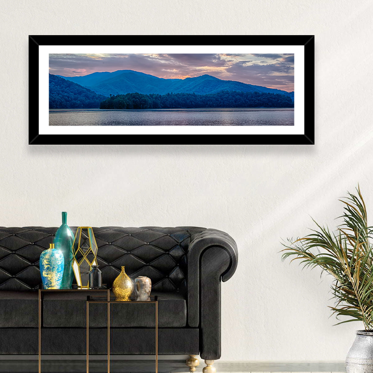 Lake Santeetlah Sunset Glow Wall Art
