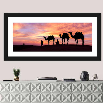 Rajasthan Desert Sunset Wall Art