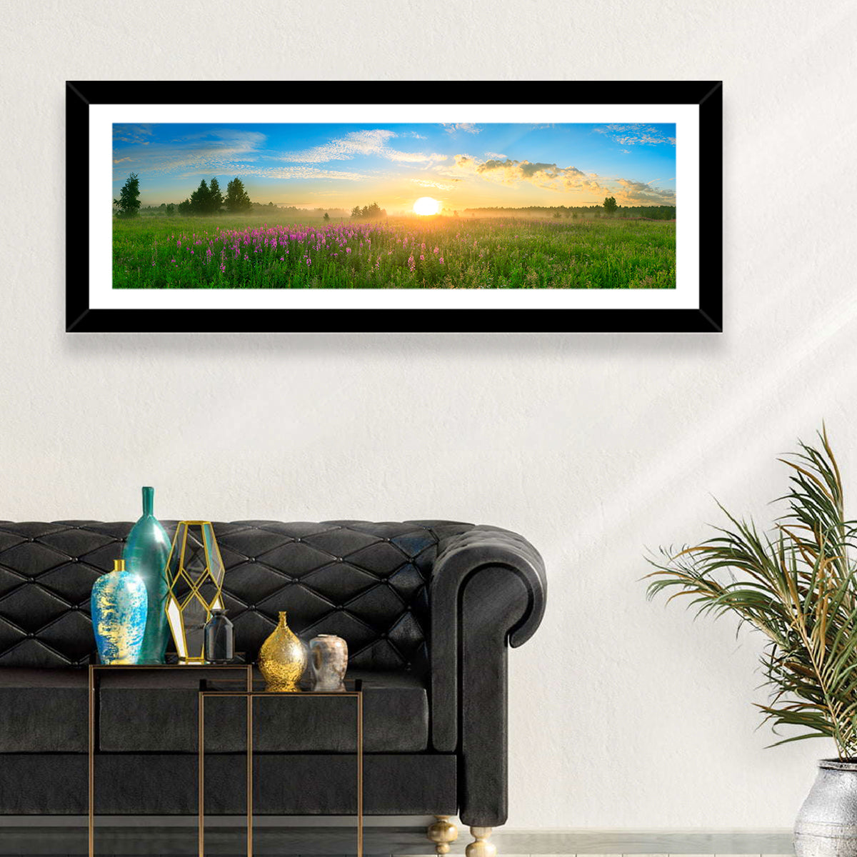 Fireweed Meadow Sunrise Wall Art