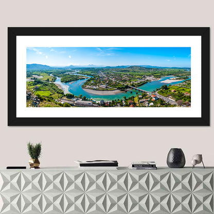 Shkodër River Valley Wall Art