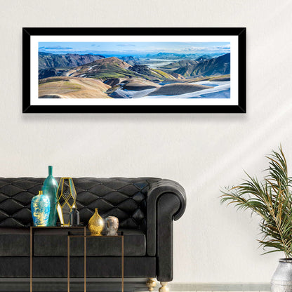 Rhyolite Mountain Range Wall Art