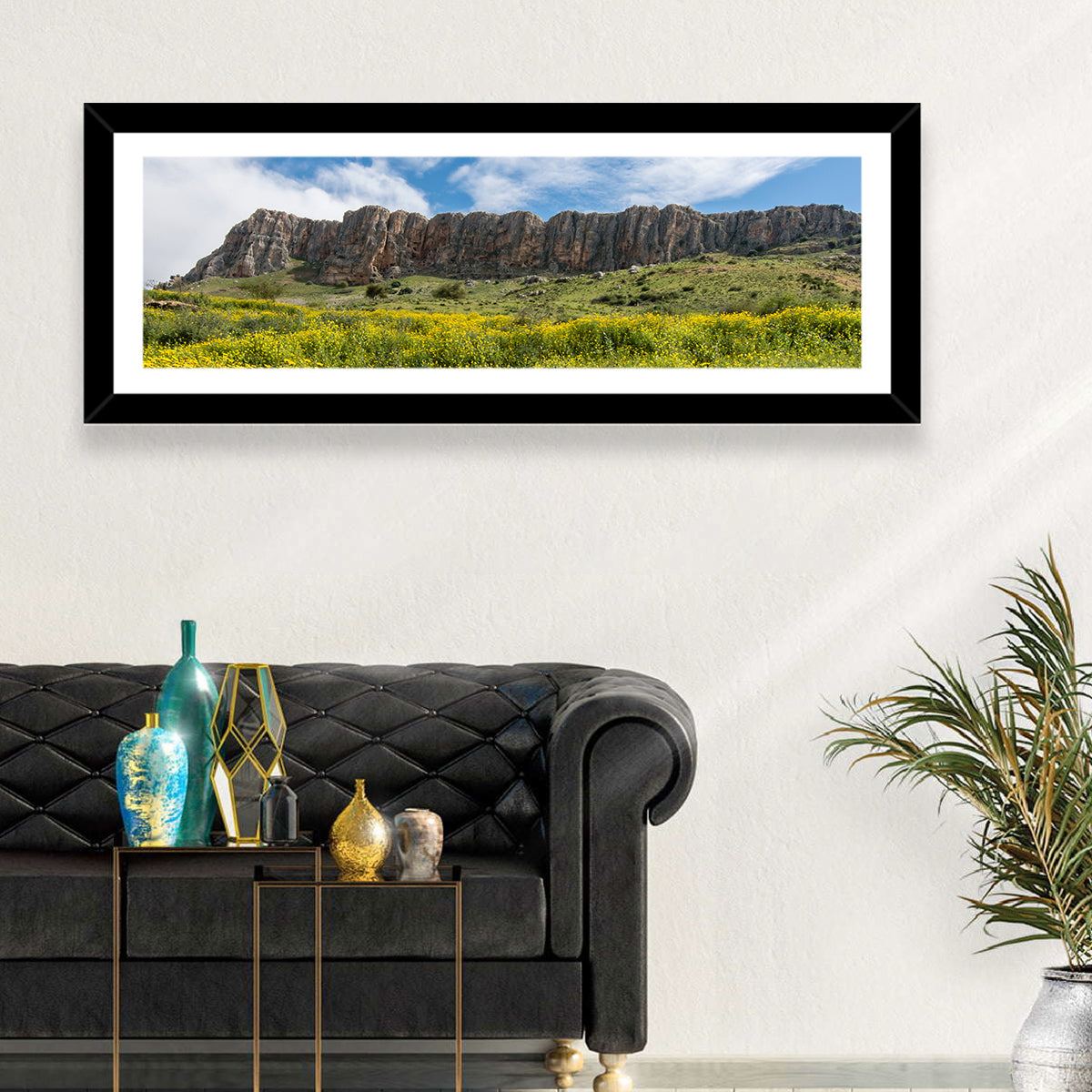 Mount Arbel Wildflower Meadow Wall Art