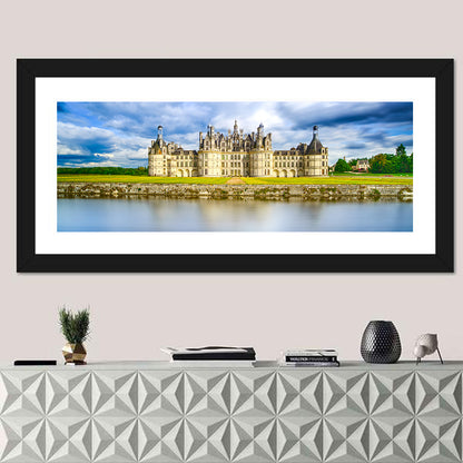 Château De Chambord Reflection Wall Art