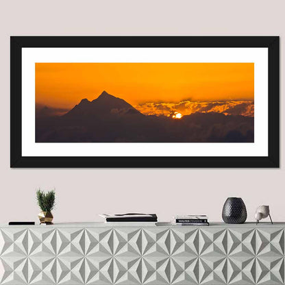 Athos Mountain Sunrise Wall Art