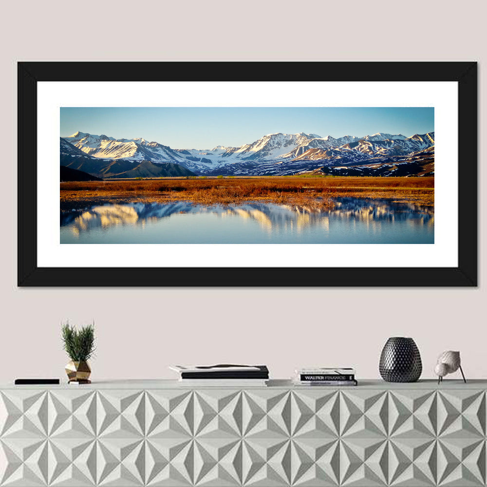 Summit Lake Reflection Wall Art