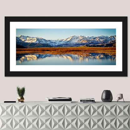 Summit Lake Reflection Wall Art