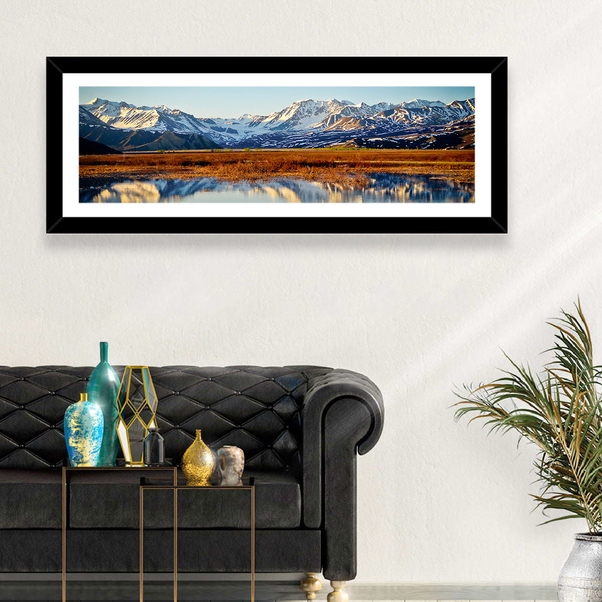 Summit Lake Reflection Wall Art