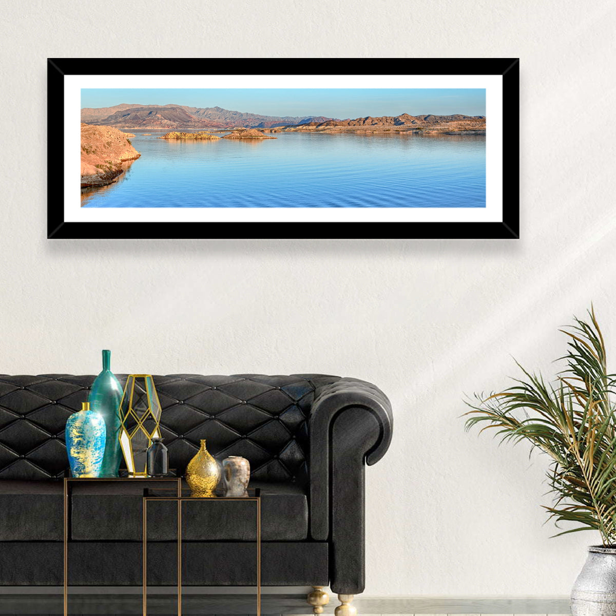 Lake Mead Rocky Shoreline Wall Art