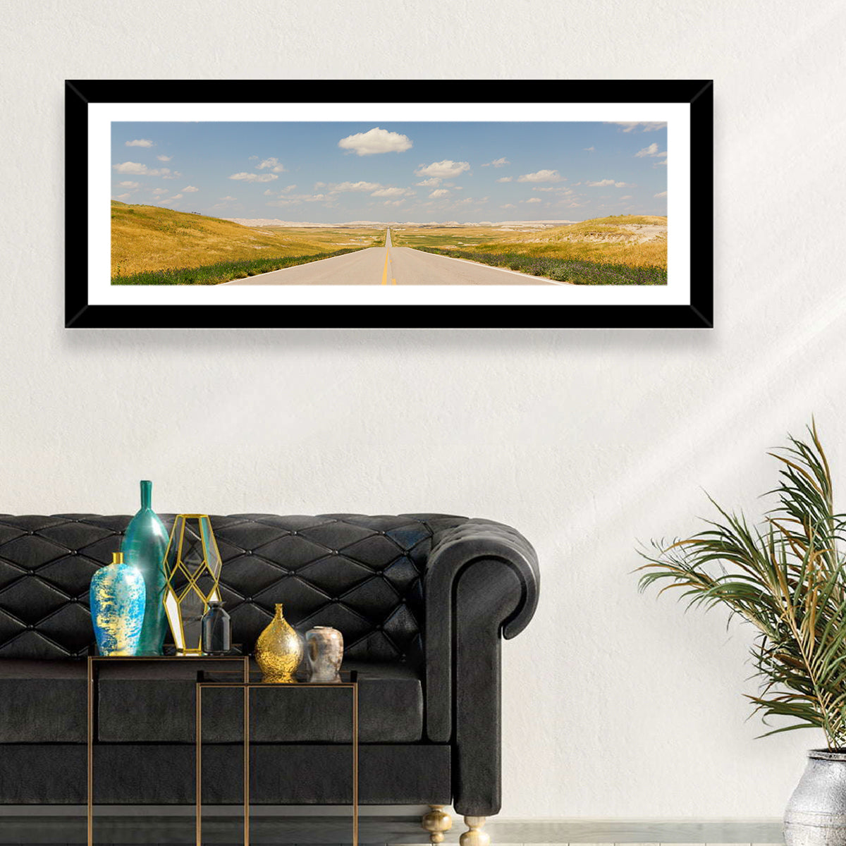North Dakota Road to Horizon Wall Art