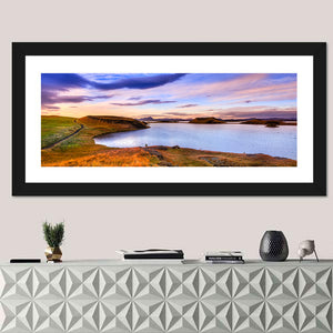 Lake Myvatn Sunset Wall Art